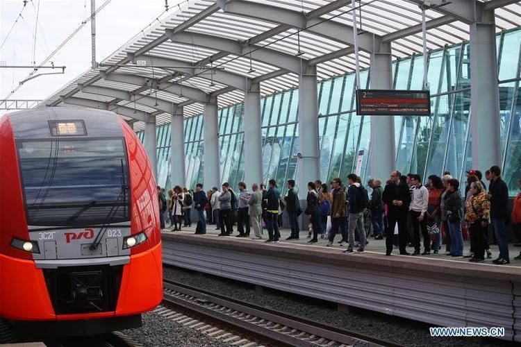 Moscow Central Circle Central Circle Line opens on Moscow39s day Xinhua Englishnewscn