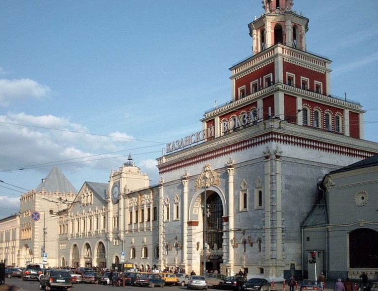 Moscow Kazanskaya railway station