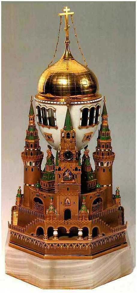 Moscow Kremlin (Fabergé egg) Mieks Faberg Eggs