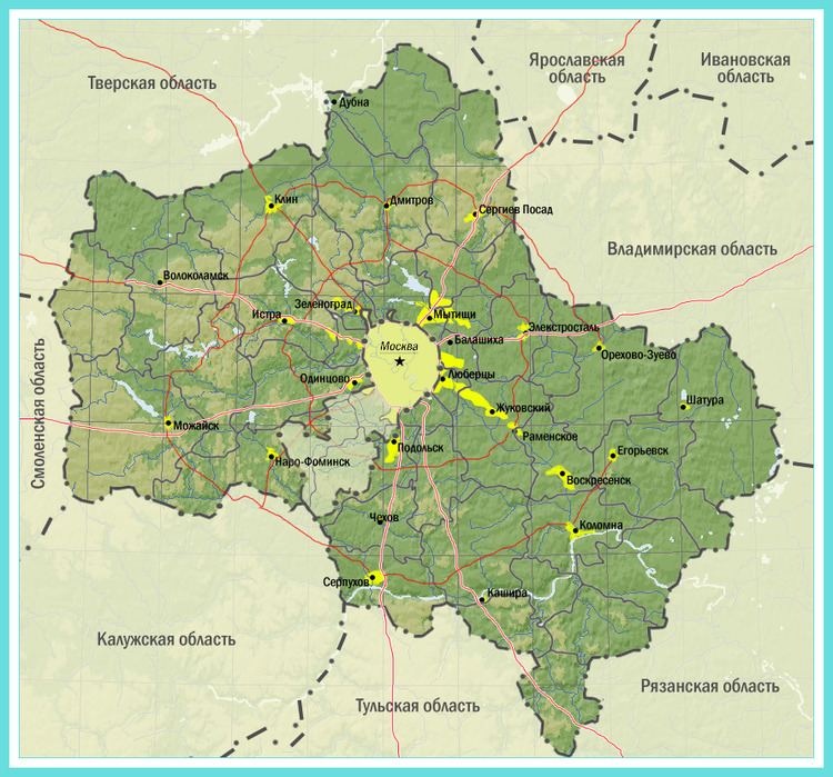Moscow metropolitan area