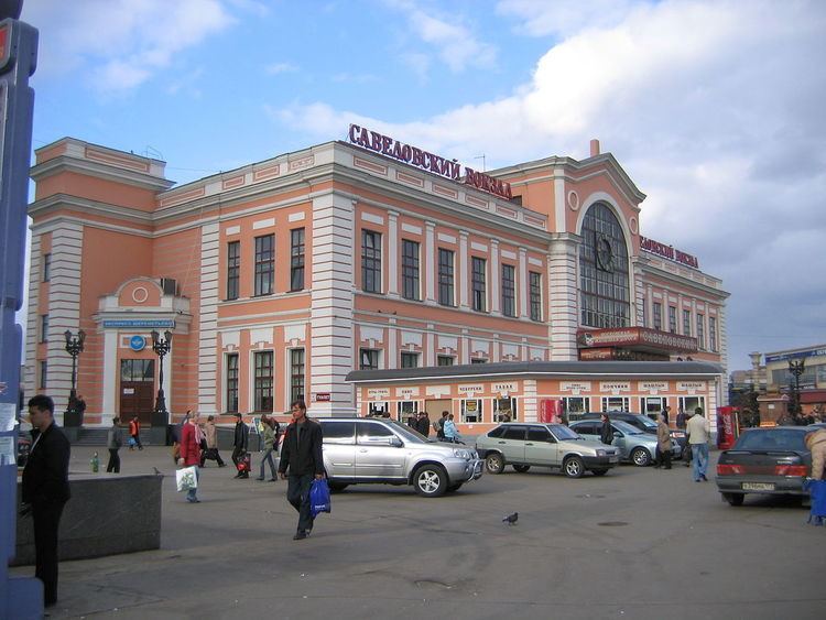 Moscow Savyolovskaya railway station