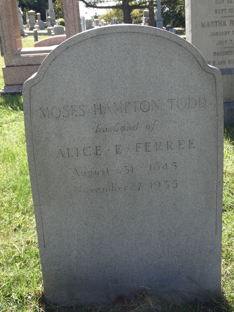 Moses Hampton Todd Moses Hampton Todd 1845 1935 Find A Grave Memorial