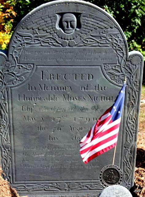 Moses Nichols Hon Moses Nichols Esq 1740 1790 Find A Grave Memorial