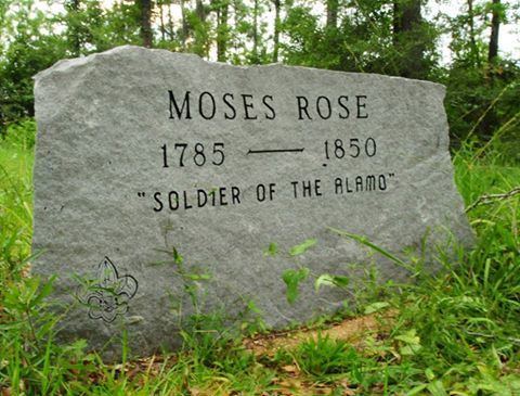 Moses Rose The man who survived the Alamo I came to America to live not to
