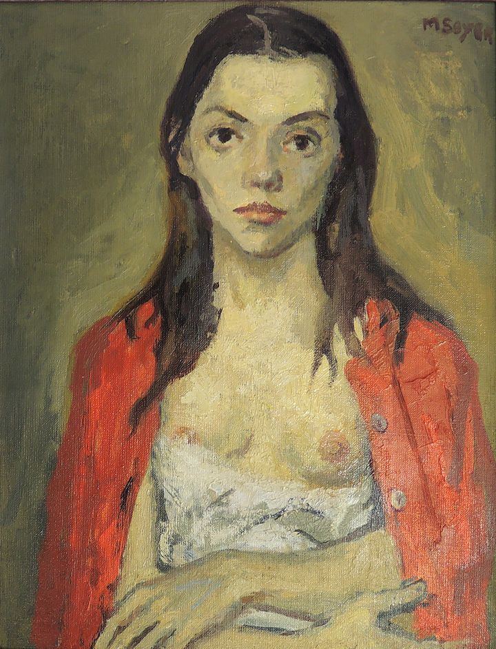 Moses Soyer 35 best Moses Soyer images on Pinterest Painting Figurative and