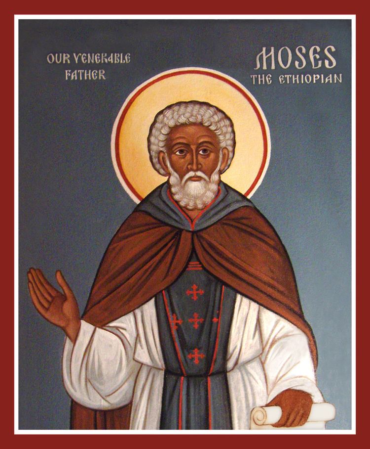 Moses the Black St Innocent Orthodox Church Life of St Moses the Black