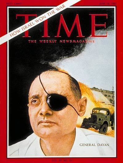 Moshe Dayan TIME Magazine Cover General Moshe Dayan June 16 1967