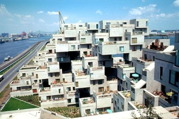 Moshe Safdie Habitat 67 by Moshe Safdie Architects