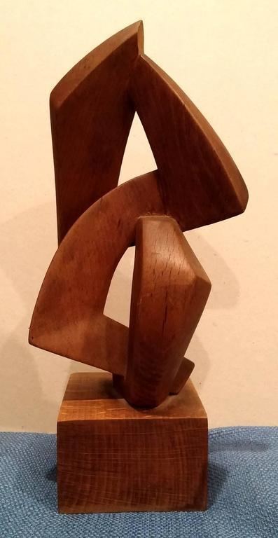 Moshe Ziffer Moshe Ziffer Composition Wood Sculpture For Sale at 1stdibs