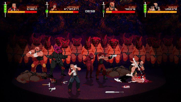 Mother Russia Bleeds Mother Russia Bleeds is a brutal throwback to classic brawlers