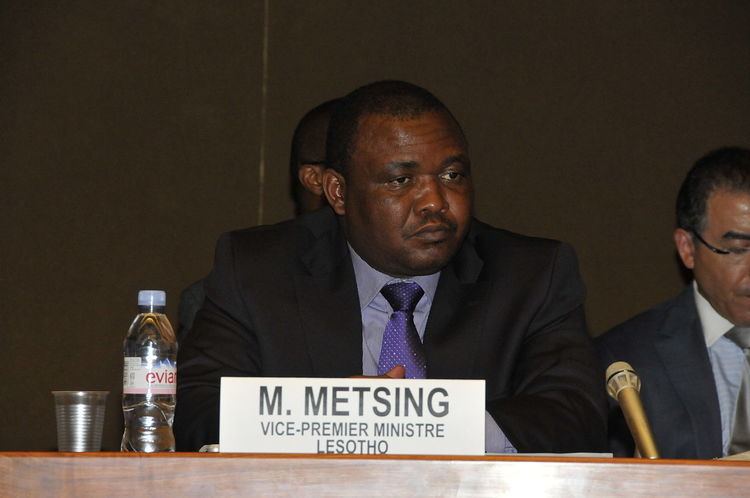 Mothetjoa Metsing FileHE Mr Mothetjoa Metsing Deputy Prime Minister