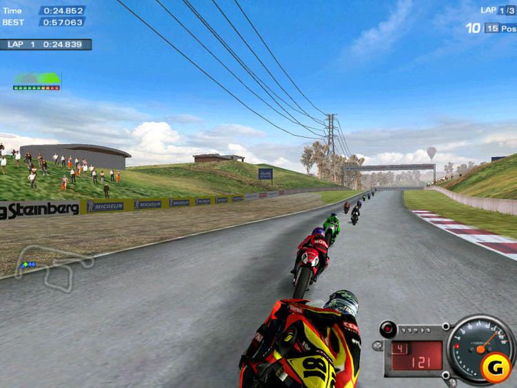 moto racer 3 game play