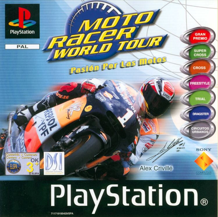 Moto Racer World Tour MOTO RACER WORLD TOUR PAL FRONT