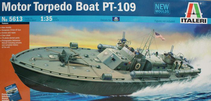 Motor Torpedo Boat PT-109 Italeri 5613 135 Motor Torpedo Boat PT109 Kit First Look