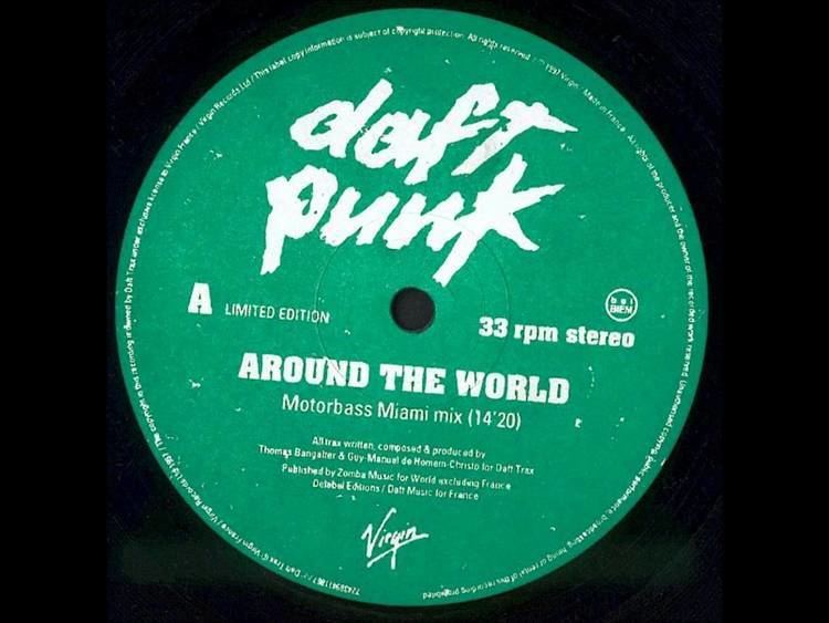 Motorbass Daft Punk Around The World Motorbass Miami Mix 1997 YouTube