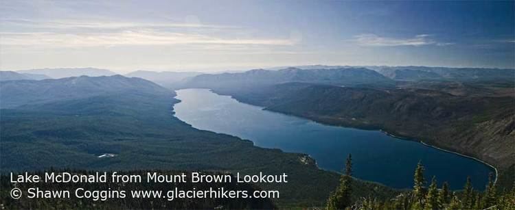 Mount Brown Fire Lookout Mount Brown Lookout Trail Glacier National Park