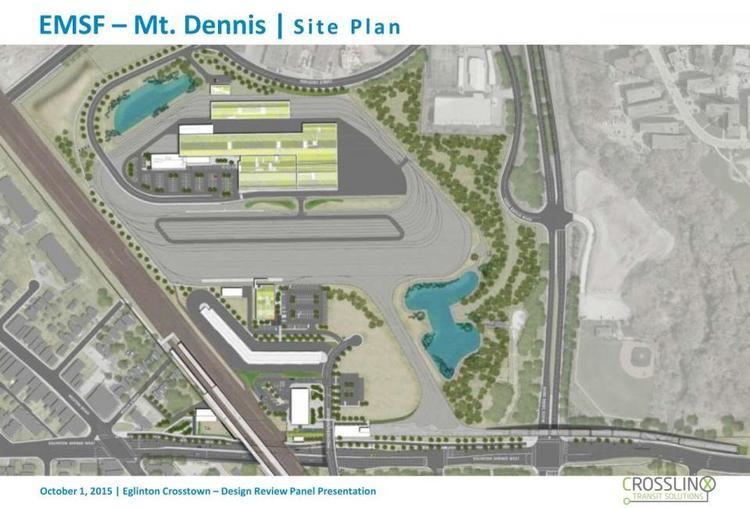 Mount Dennis station Plans Revealed for Mount Dennis Crosstown LRT Facility Urban Toronto