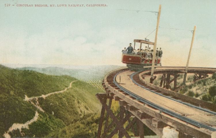 Mount Lowe Railway The Daily Postcard Mt Lowe Railway California