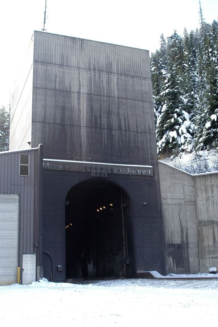 Mount Macdonald Tunnel East Portal CPR Mt MacDonald Tunnel Mapionet