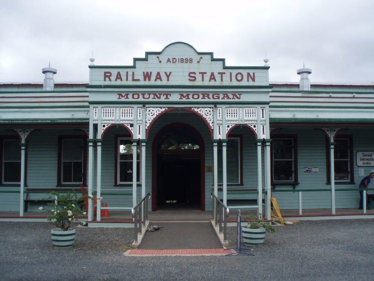 Mount Morgan railway station