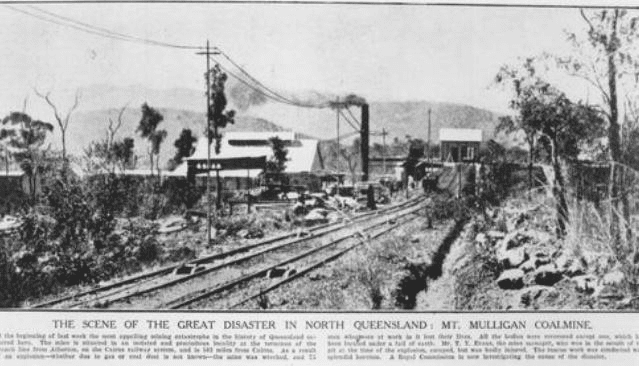 Mount Mulligan mine disaster Mt Mulligan Mine 1921 Mining Accident Database