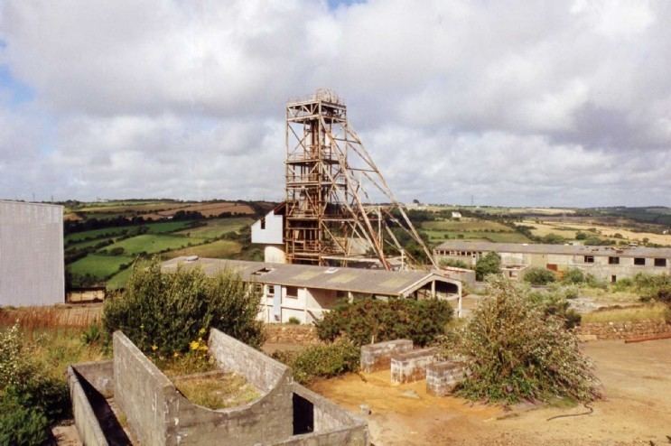 Mount Wellington Tin Mine St DayChacewater Mount Wellington Mine 30798