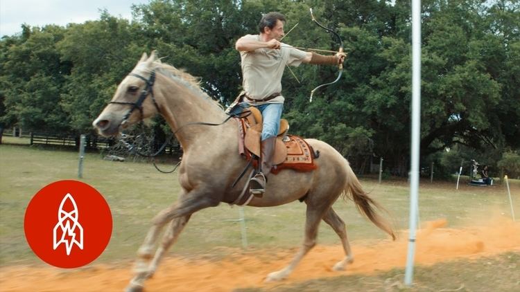 Mounted archery A Modern Day Warrior Mastering Mounted Archery YouTube