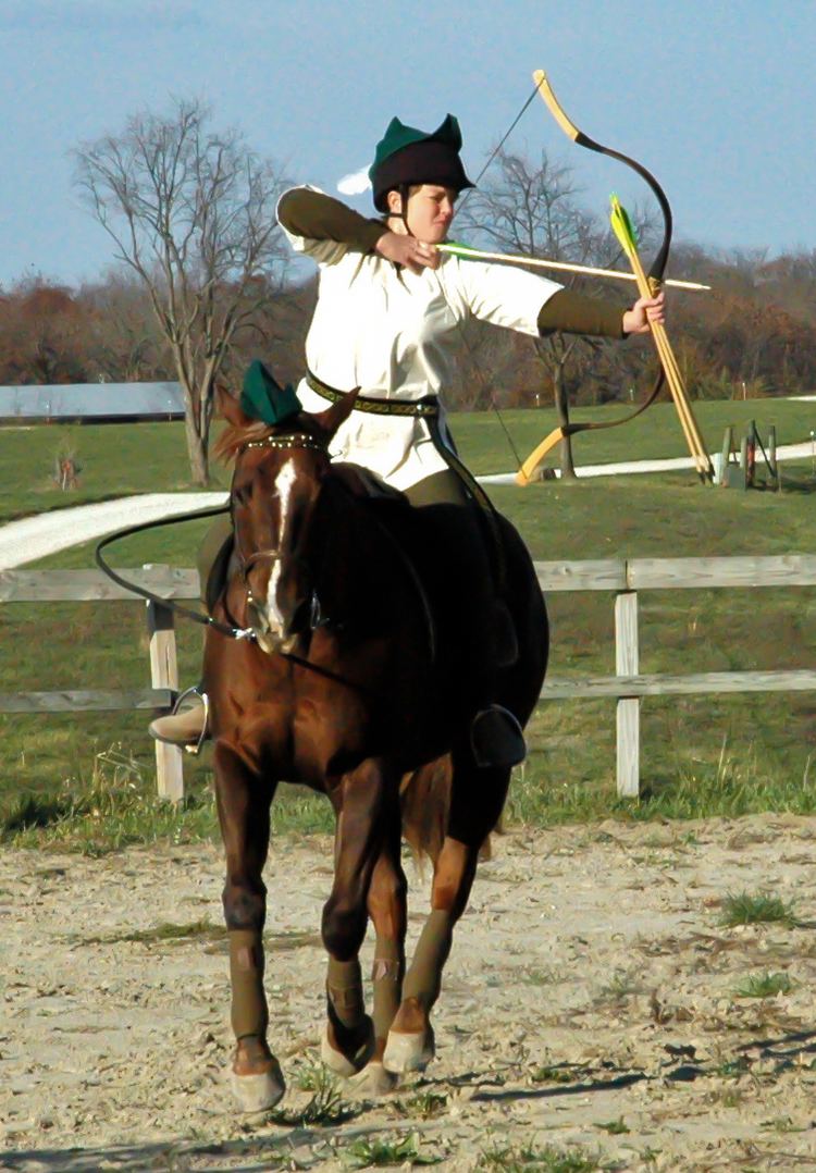 Mounted archery Mounted Archery Susan Love Mounted Archery of Iowa