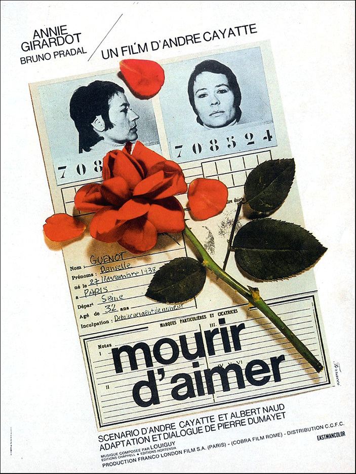 Mourir d'aimer Mourir D39Aimer Soundtrack details SoundtrackCollectorcom
