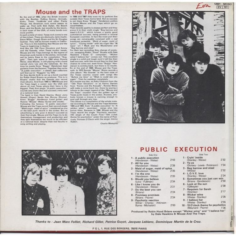 Mouse and the Traps Public execution by Mouse And The Traps LP with ubik76 Ref1050471969