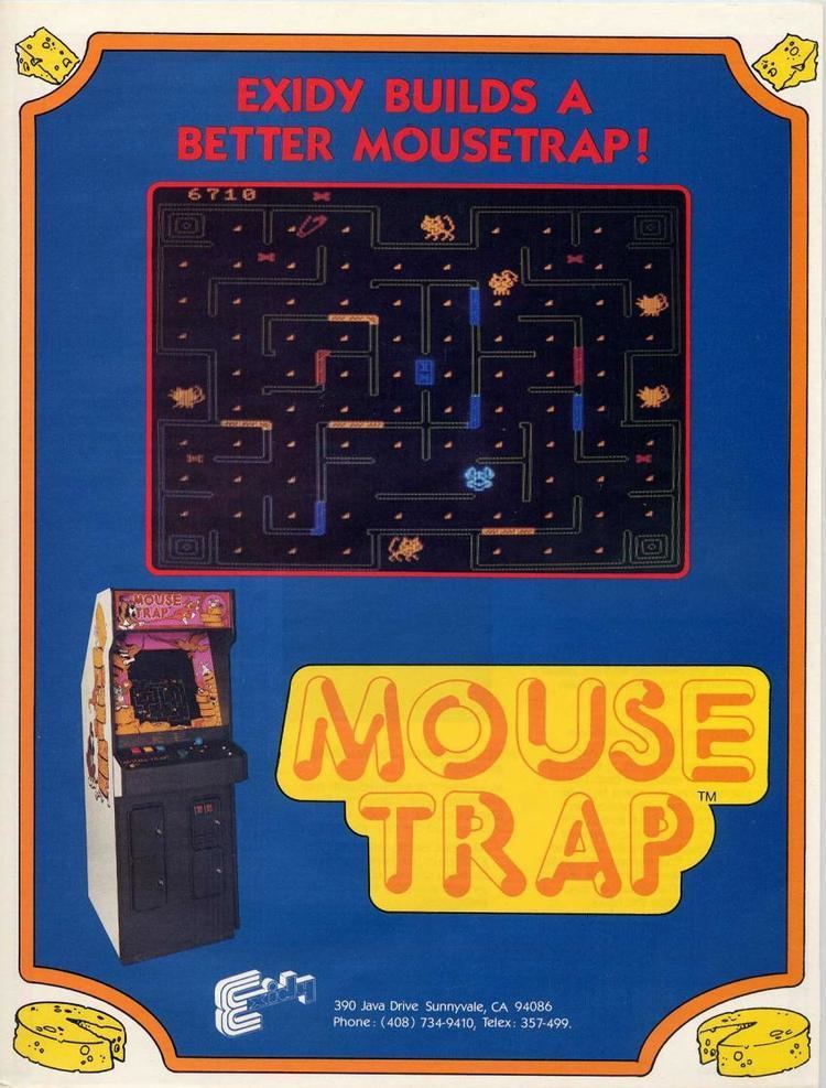 Mouse Trap (video game) The Arcade Flyer Archive Video Game Flyers Mouse Trap Exidy Inc