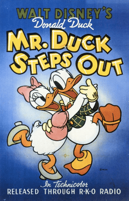 Mr Duck Steps Out movie poster