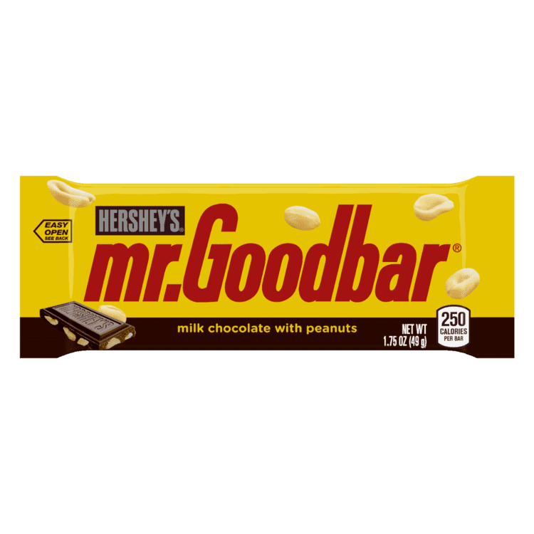Mr. Goodbar The Hershey Company MR GOODBAR Milk Chocolate Bar 175Ounce Bars