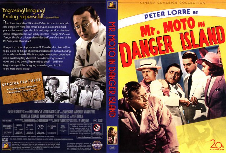 Mr. Moto in Danger Island Mr Moto In Danger Island 1939 R1 Movie DVD CD Label DVD