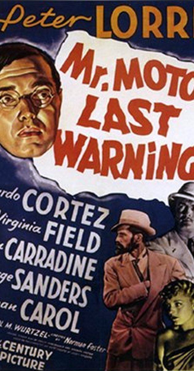 Mr. Moto's Last Warning Mr Motos Last Warning 1939 IMDb