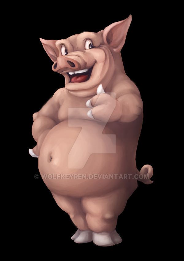 Mr. Pig Thumbs up Mr Pig by WolfKeyren on DeviantArt