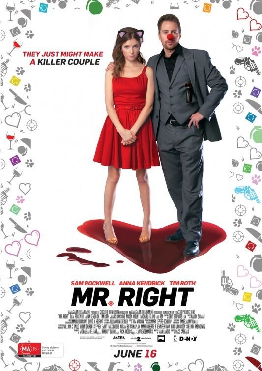 Mr. Right (2015 film) Ver Pelicula Mr Right 2015 Online Gratis