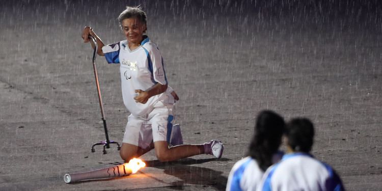 Márcia Malsar Marcia Malsar39s Paralympics Opening Ceremony Torch Relay Defines