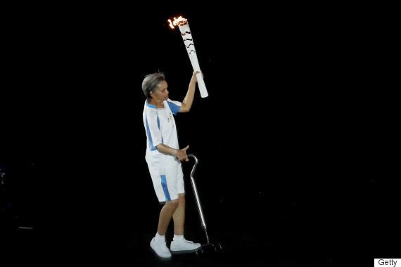 Márcia Malsar Marcia Malsar39s Paralympics Opening Ceremony Torch Relay Defines