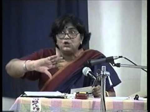 Mridula Mukherjee Dr Mridula Mukherjee at Manthan 3 on Communalism and