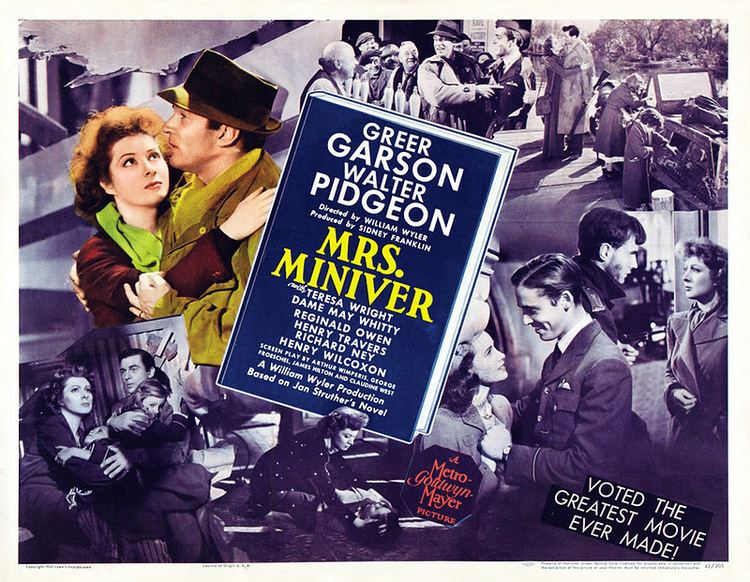 Mrs. Miniver (film) movie scenes The Film 