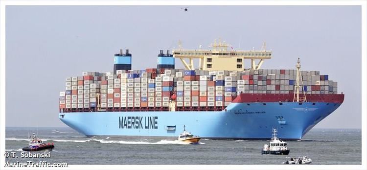 Mærsk Mc-Kinney Møller Vessel details for MAERSK MC KINNEY MOLLER Container Ship IMO