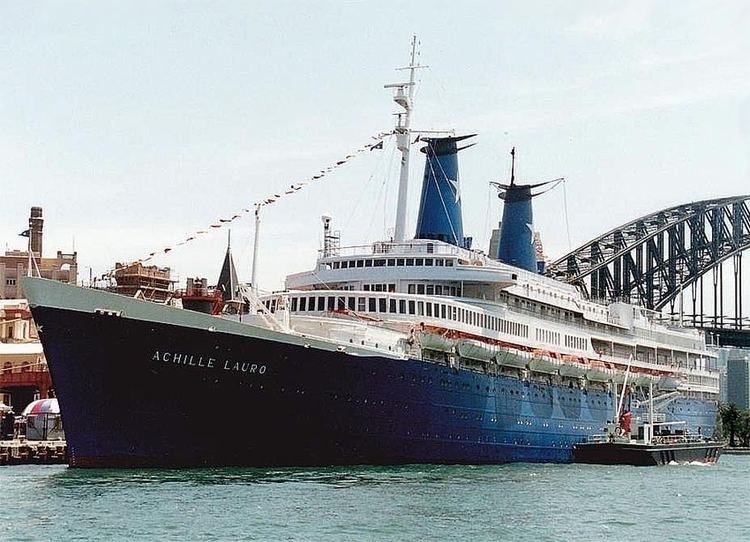 MS Achille Lauro Flotta Lauto Lines StarLauro MS Achile Lauro 1965 to 1994