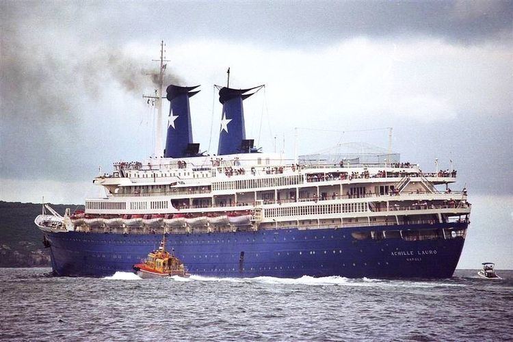 MS Achille Lauro Flotta Lauto Lines StarLauro MS Achile Lauro 1965 to 1994
