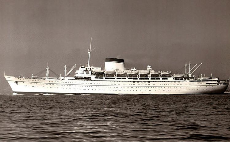 MS Augustus (1950) Italia Line MS Giulio Cesare amp Augustus MS Philippines
