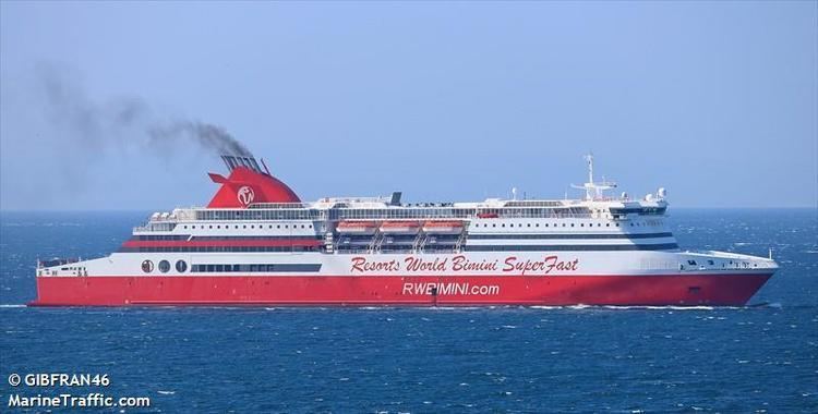 MS Cruise Olbia Vessel details for CRUISE OLBIA RoRoPassenger Ship IMO