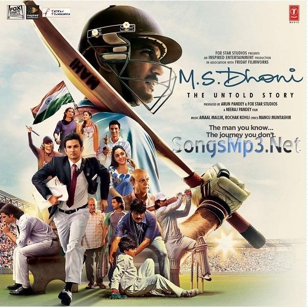 M.S. Dhoni: The Untold Story MS Dhoni The Untold Story 2016 Mp3 Songs Bollywood Music