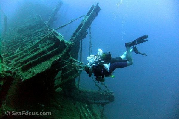 MS Express Samina Diving report for Antiparos in Greece SeaFocus scuba diving