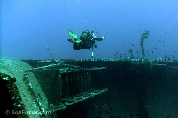 MS Express Samina Diving report for Antiparos in Greece SeaFocus scuba diving