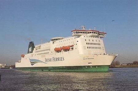 MS Isle of Inishmore Irish Ferries Ship Postcards